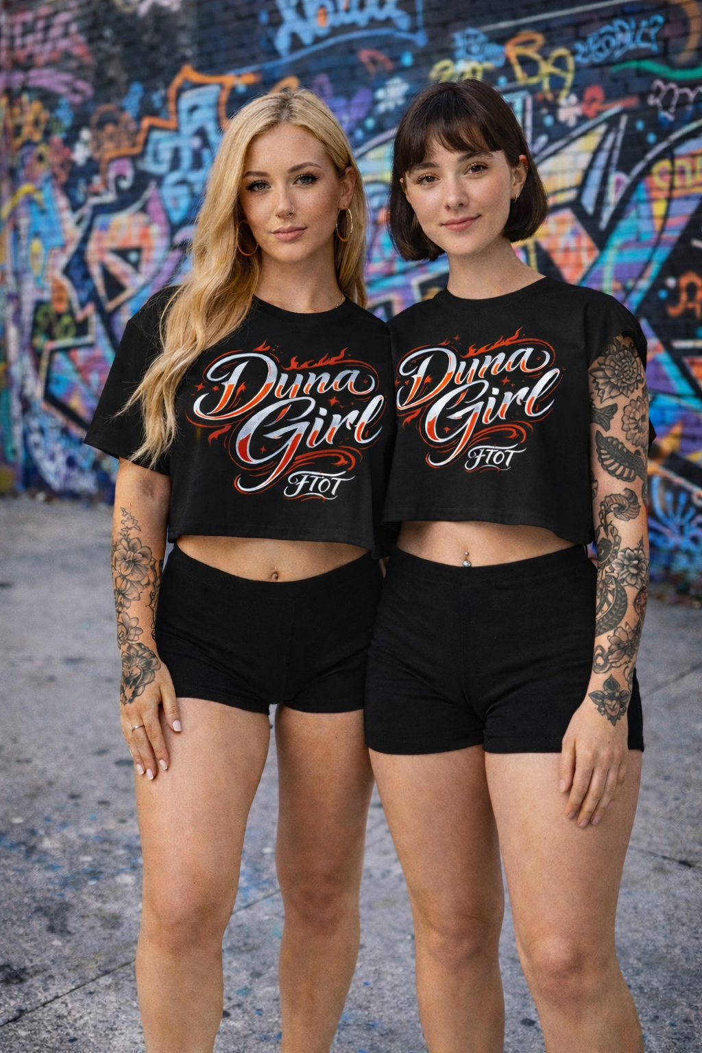 DYNA GIRL – Cropped Tee